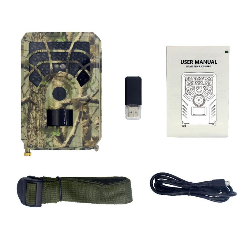 PR300A Infrared Night Vision Wildlife Trail Camera 12MP 1080P 120° PIR Sensor