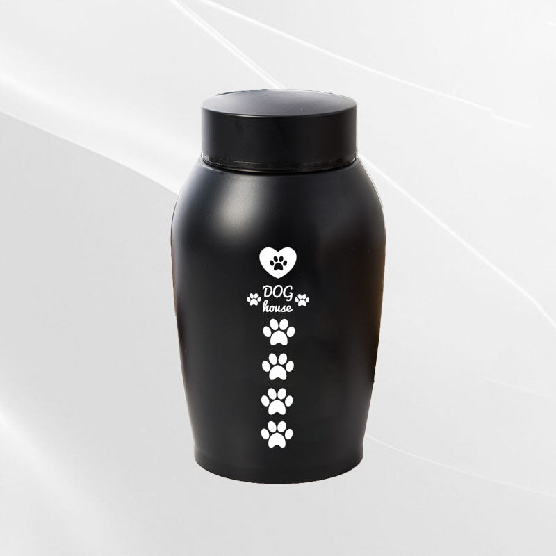 Stainless Steel Pet Memorial Urn Moisture Proof Portable Ash Keepsake Small Pets