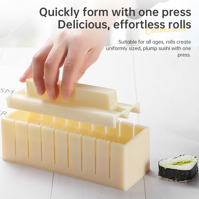 DIY Sushi Mold Molds Round, Square, Heart-Shaped Rolls Assist Food Kitchen