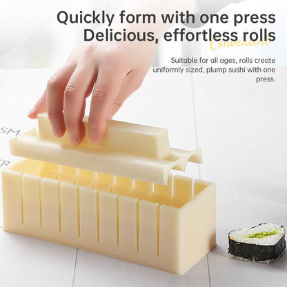 DIY Sushi Mold Molds Round, Square, Heart-Shaped Rolls Assist Food Kitchen