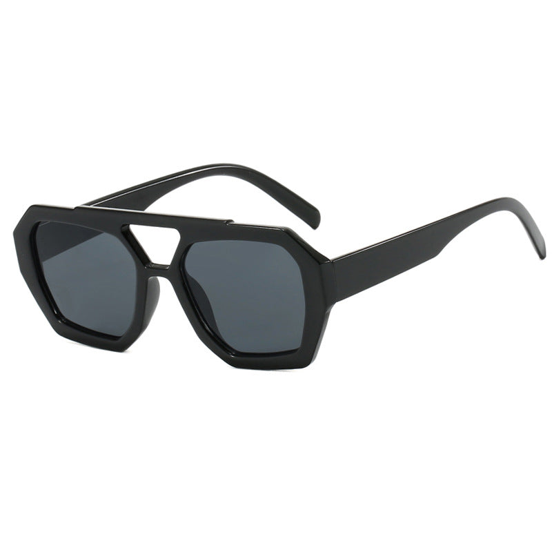 Women's Double Beam Women Sunglasses Fashion Eyewear UV Protection Stylish
