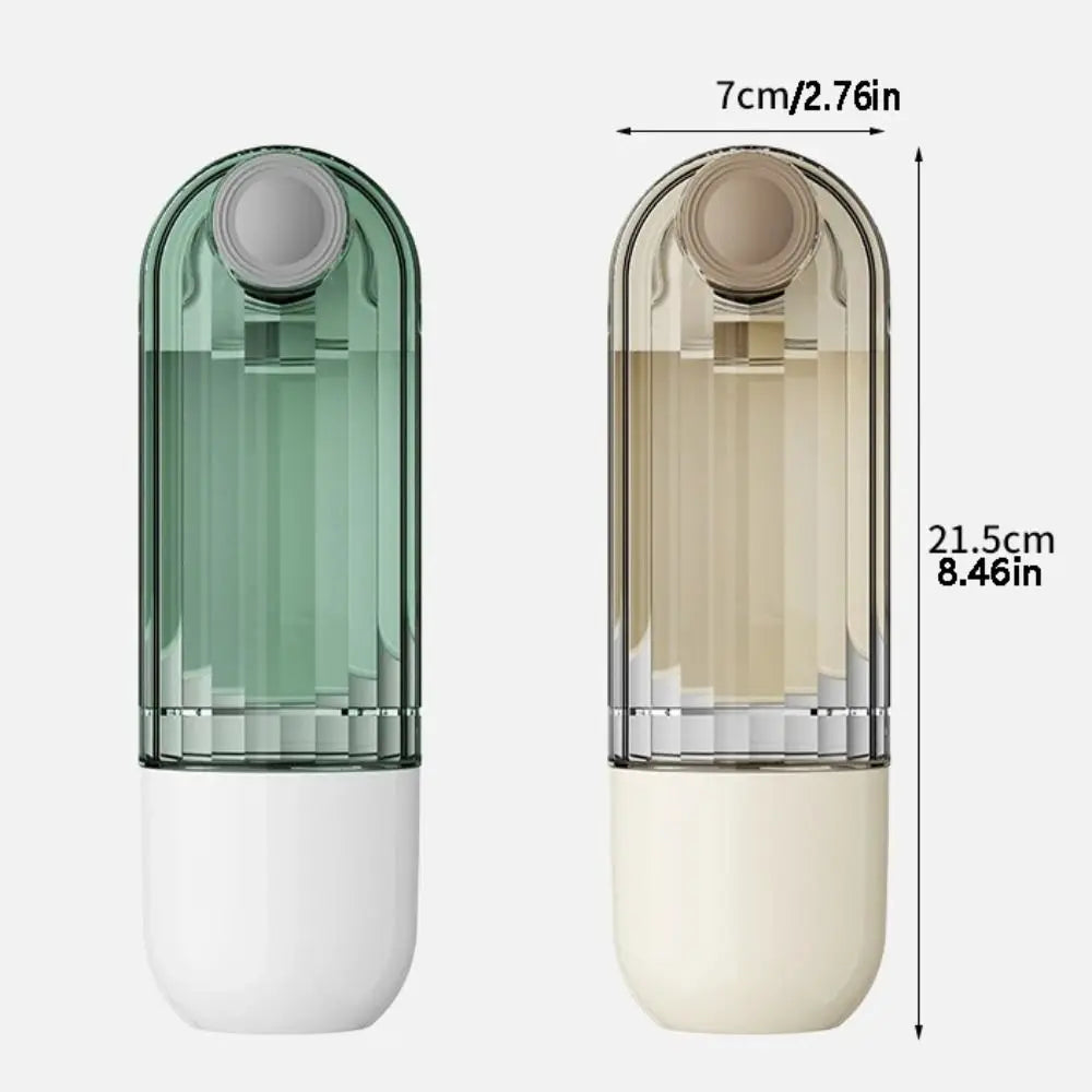 Portable Dog Water Bottle Dispenser 2in1 Feeder Bowl Leakproof Travel Pet Cup