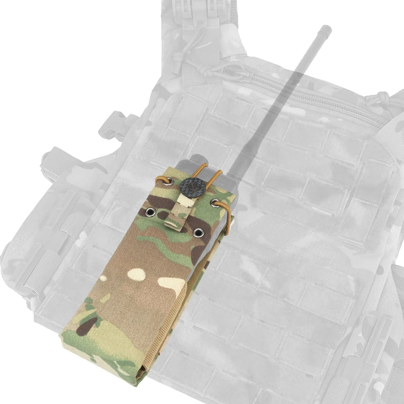Tactical Radio Pouch MPU5 PRC163 152 148 Secure Storage Holder Carry Pack Case