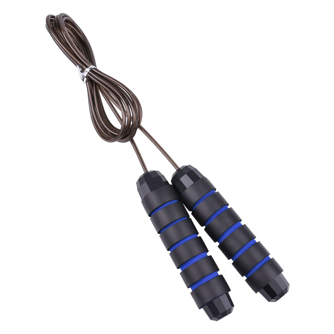 Adjustable Steel Wire Jump Rope PVC Coating Ball Bearings Exercise Accessory