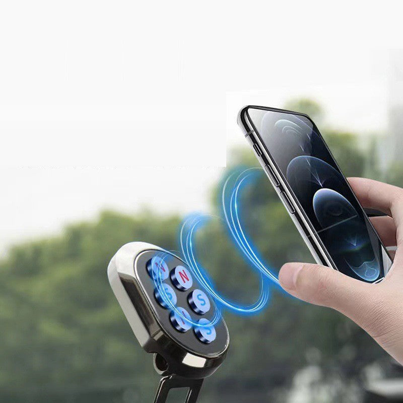 360 Degree Rotatable Magnetic Car Phone Holder Universal Zinc Alloy Dashboard