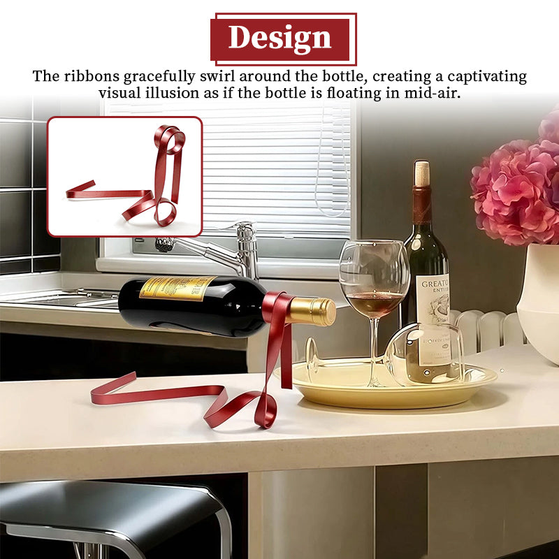 Wall Mounted Metal Wine Rack Display Organizer Ample Bottle Storage Capacity