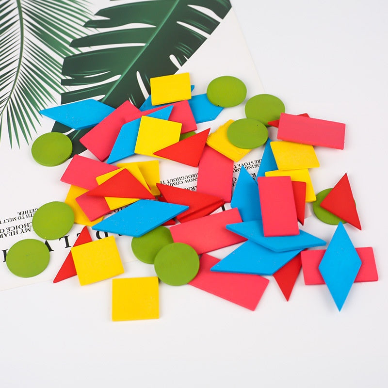Geometry Maths Educational Tools Set Instructional Kit 50 Piece Learning Aids