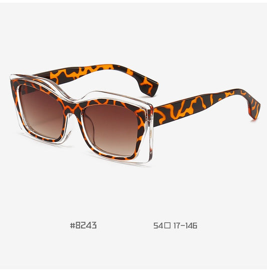 Stylish Full Frame Women's Sunglasses UV400 Protection Outdoor Eyewear Fashion