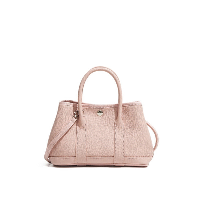 Women's Premium Top Grain Leather Crossbody Bag Horizontal Refined Silhouette