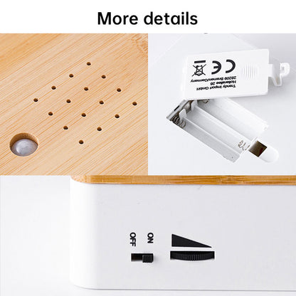 Wall Mount Mini Bird Sound Box Natural Chirping Effects Motion Detection Sensor