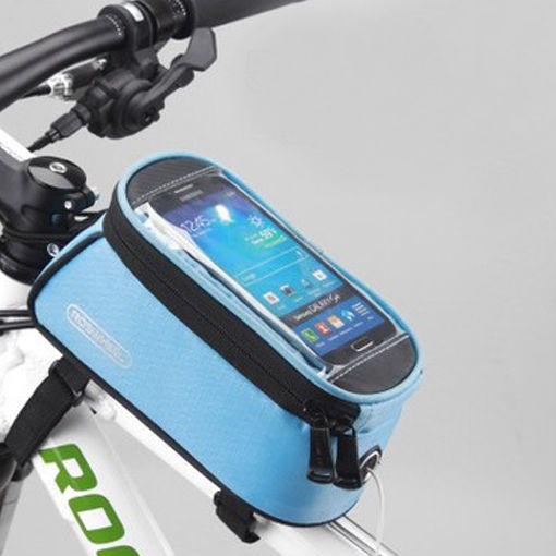 Bicycle Phone Mount Secure Handlebar Grip Lightweight Quick Installation Access