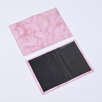 Passport Holder Secure Travel Wallet RFID Blocking Leather Document Organizer