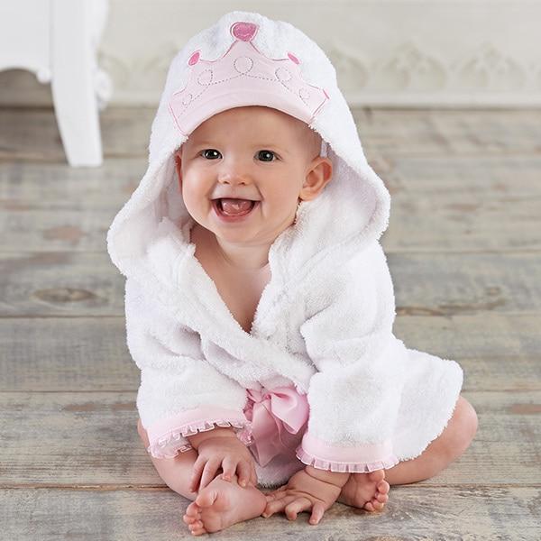 Adorable Hooded Animal Baby Bathrobe Ages 0-2 | Soft, Comfortable, Fun Designs