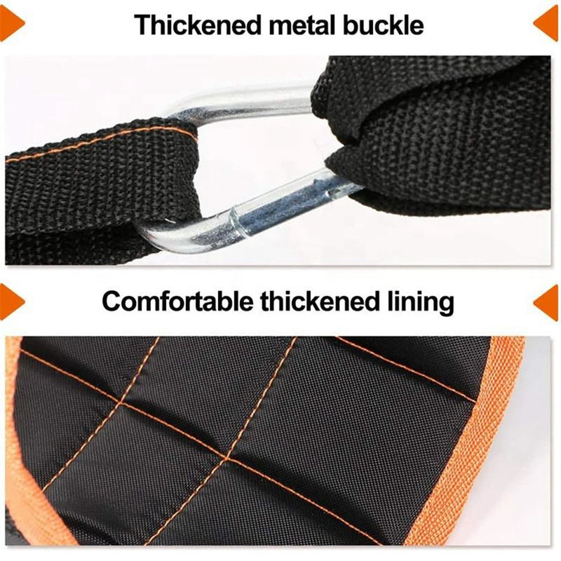 Abdominal Muscle Trainer Support Belts Dual Nylon Home Gym Exercise Accessories