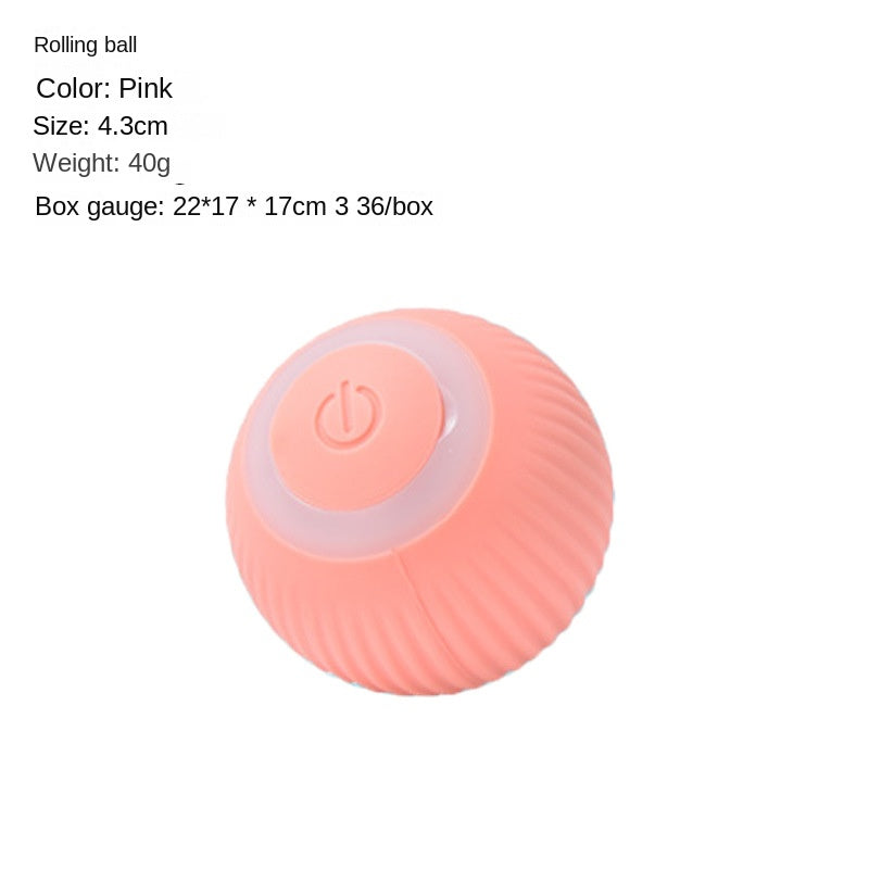 Smart Interactive Cat Toy Gravity Rolling Ball Self-Entertainment Stimulation