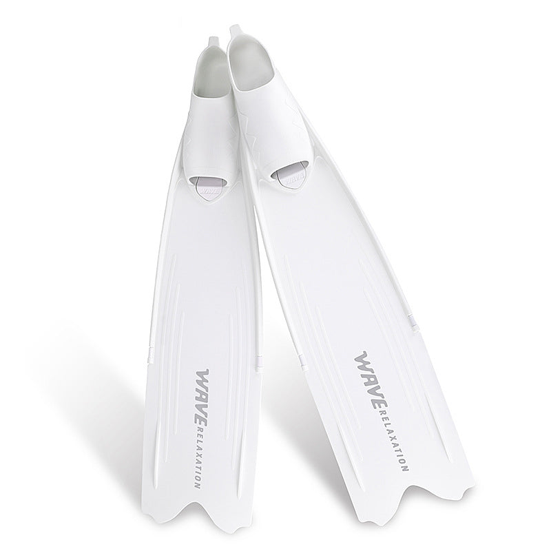 Professional Long Freediving Fins Snorkeling Spearfishing TPR PP Anti Skid Gear