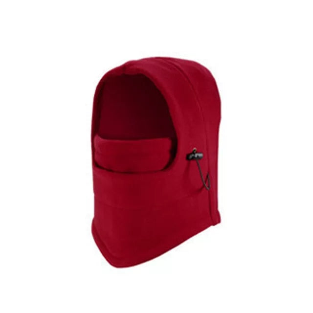 Thermal Cycling Cap Neck Protector Windproof Fleece Adjustable Winter Headgear