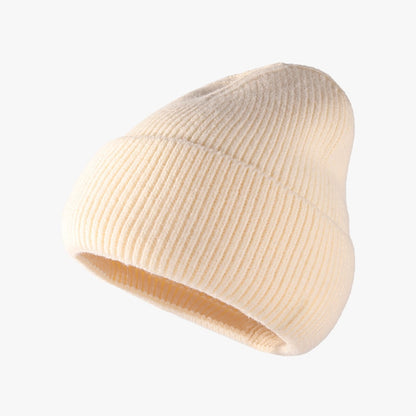 Unisex Knitted Beanie Hat for Winter and Autumn, Warm Outdoor Fashion Accessory