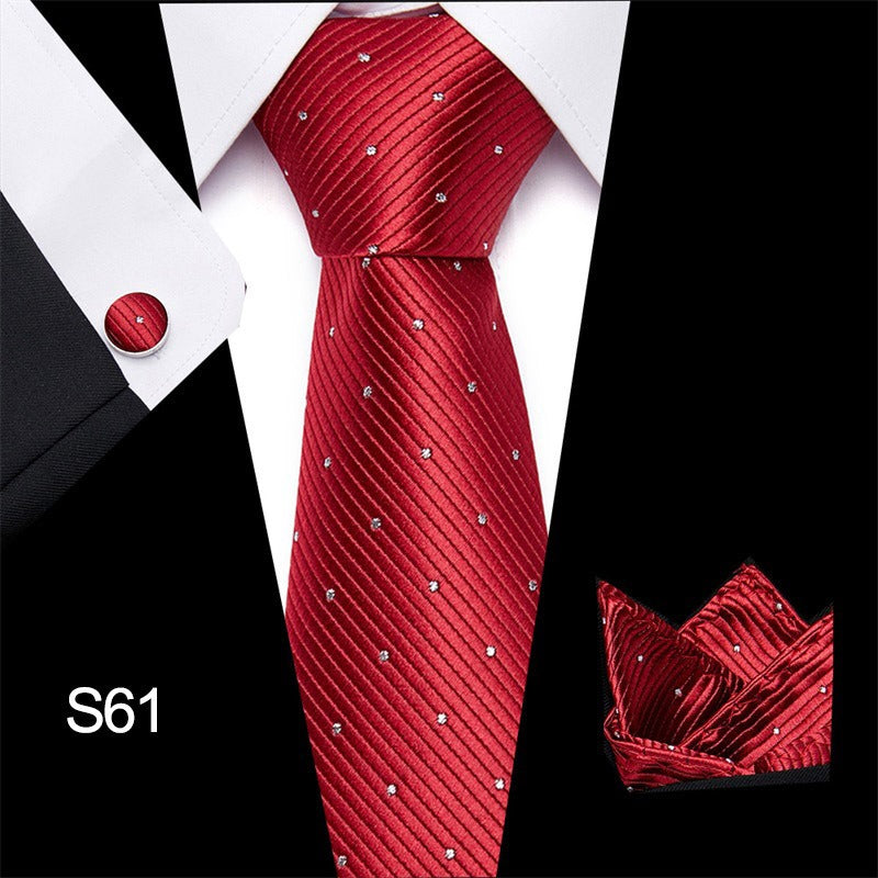 Men's 3pc Tie Set Suit Accessory 53 Options Elegant Designs Smart Business