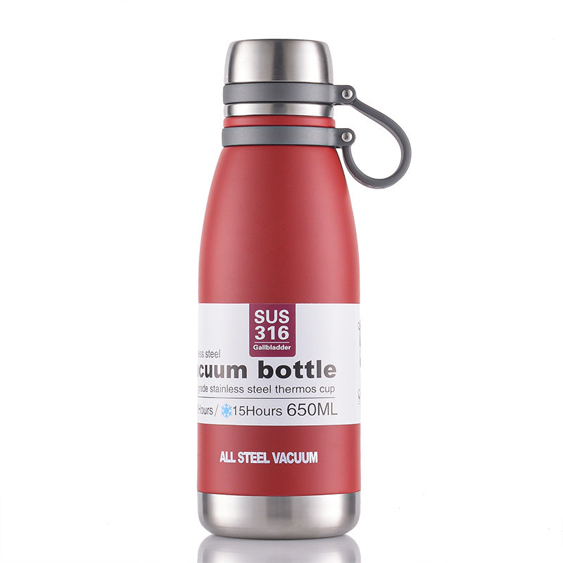 Stainless Steel Vacuum Insulated Flask High Volume Athletic Travel Hydration