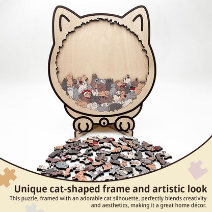 Morandi Cat 135 Piece Puzzle Brain Training Family Interaction Game Gift