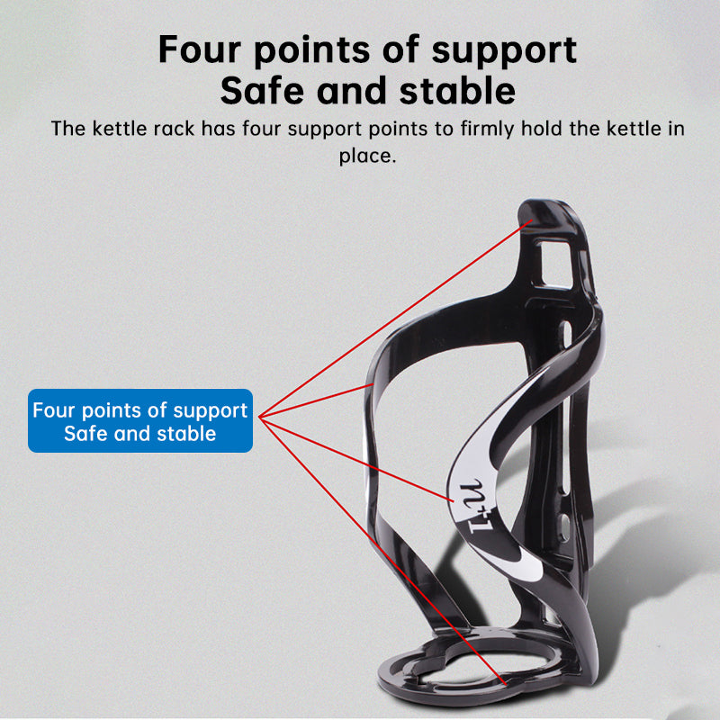 Figure Eight Bike Bottle Cage Locking Anti Shake Nylon Holder For Mtb Road Bikes