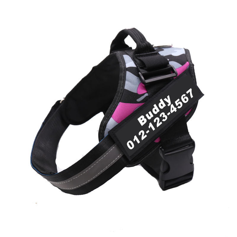 Personalised No Pull Dog Harness XXXS - XXL