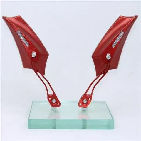 Electric Vehicle Motorcycle Aluminum Alloy 8mm Thread Rearview Mirror Bundle
