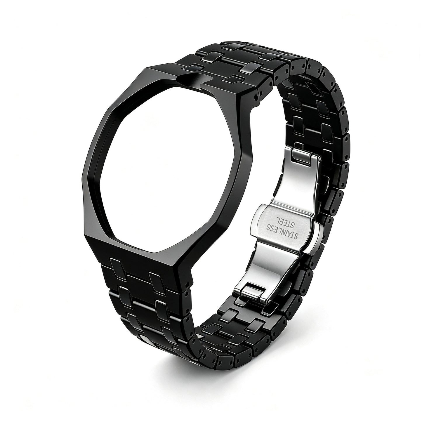 Fits AP x Swatch Royal Pop Watch Case Strap Band Mod Kit Octagonal Strip
