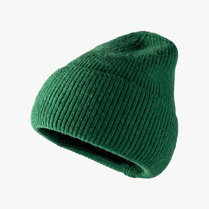 Unisex Knitted Beanie Hat for Winter and Autumn, Warm Outdoor Fashion Accessory