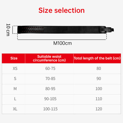 Leather Weightlifting Belt Heavy Duty Lumbar Support Gym Deadlift Squat Training
