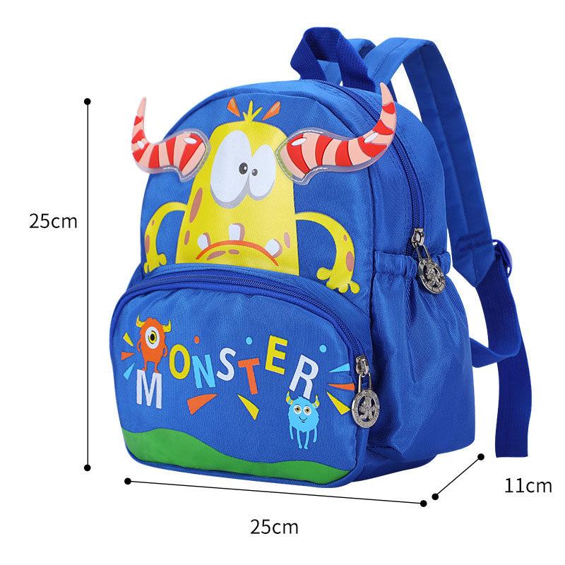 Primary School Lightweight Backpack Cartoon Durable Oxford Fabric Kids Rucksack