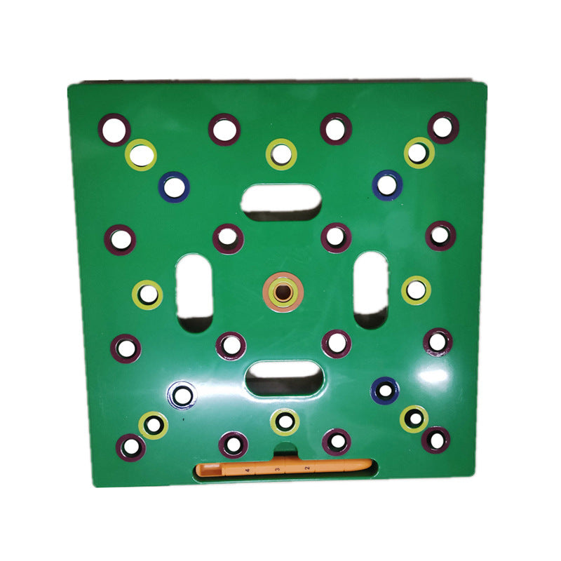 Square Seeding Template Planting Board Seed Spacing Tool Green Abs Plastic Kit