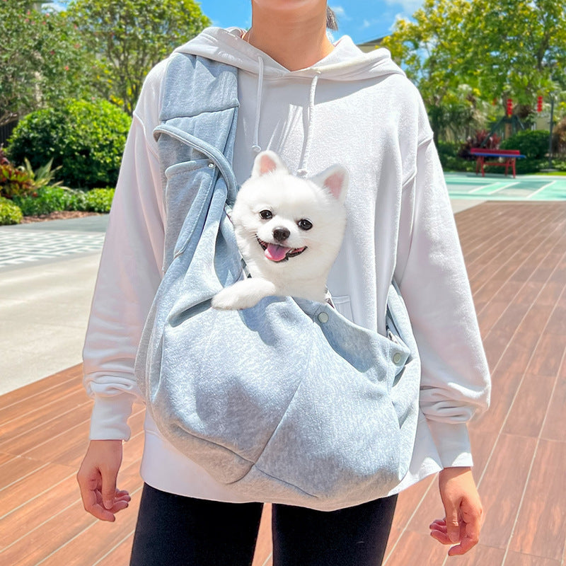 Lightweight Shoulder Pet Carrier Small Dogs Cats Travel Hiking 7.5kg Capacity