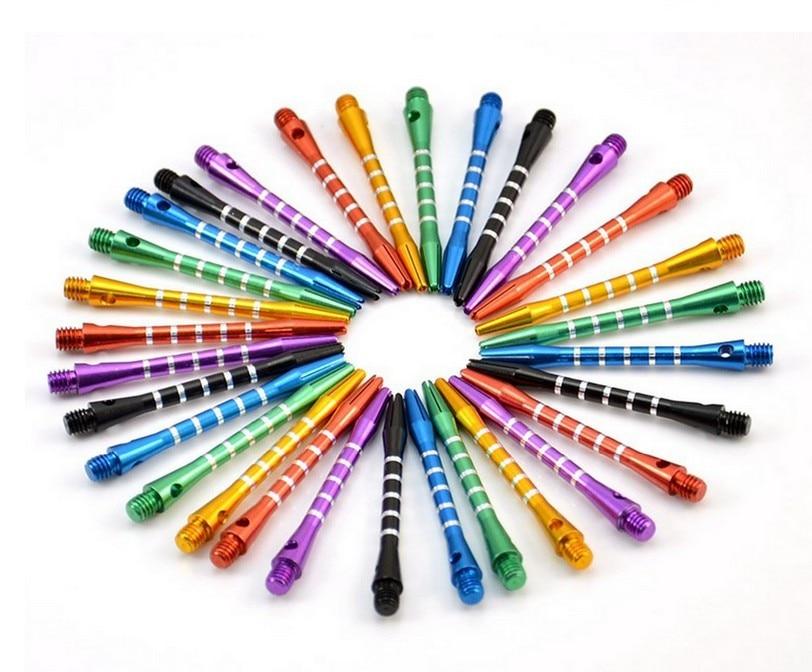 Aluminium Dart Shafts 53mm Medium Precision Engineered Durable Set 24 Pieces