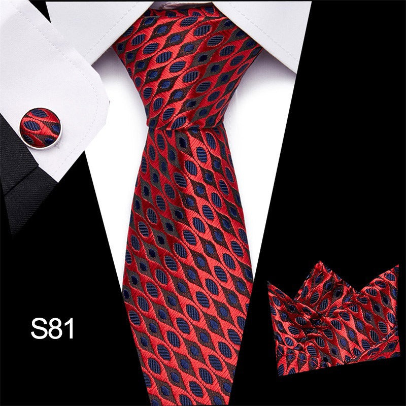 Men's 3pc Tie Set Suit Accessory 53 Options Elegant Designs Smart Business