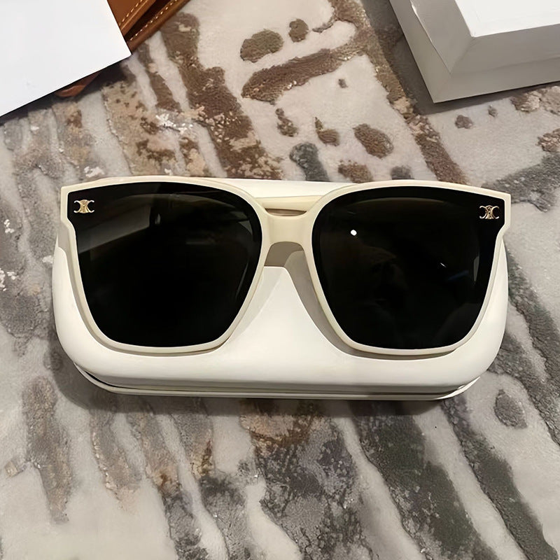 Women's Advanced UV Protection Sunglasses Trendy Slimming Large Frame Eyewear