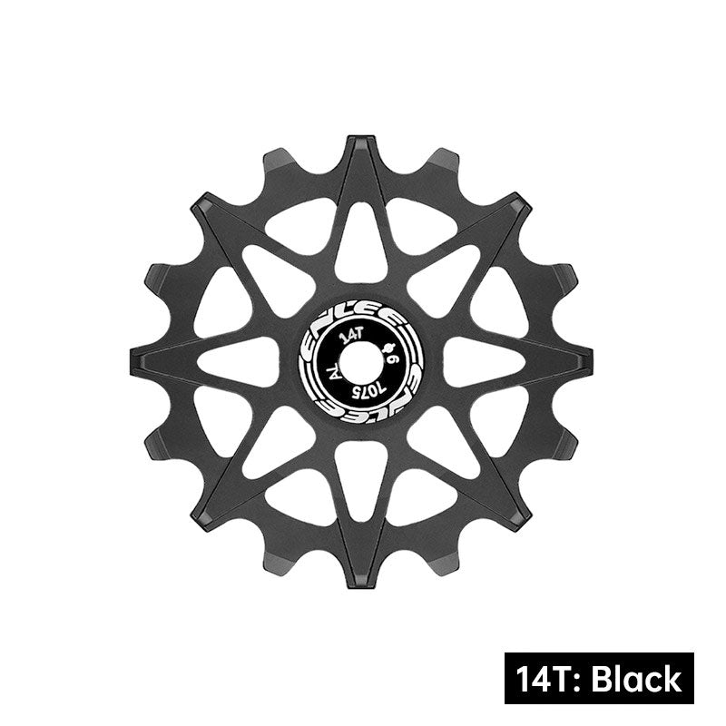 MTB Road Bike Rear Derailleur Jockey Wheel Ceramic Bearings Aluminium 10T-16T