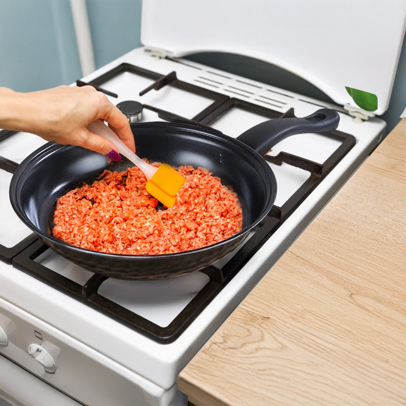 10-Piece Iron Cookware Set, Non-Stick Maifan Stone, Suitable for All Stovetops