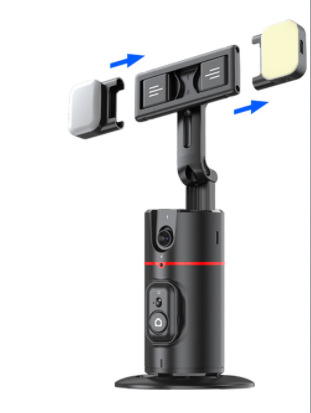 360° Auto Face Tracking Phone Stand Holder Gimbal Stabilizer Wireless Remote Control