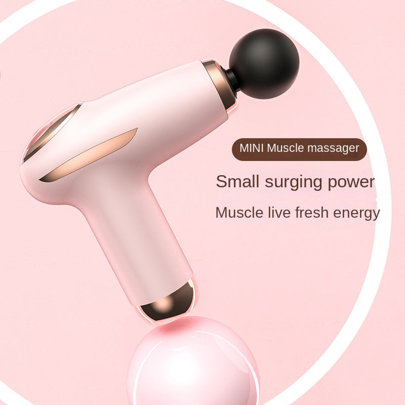 Portable Mini Muscle Massage Gun Multi-Gear Therapy Device for Yoga Recovery
