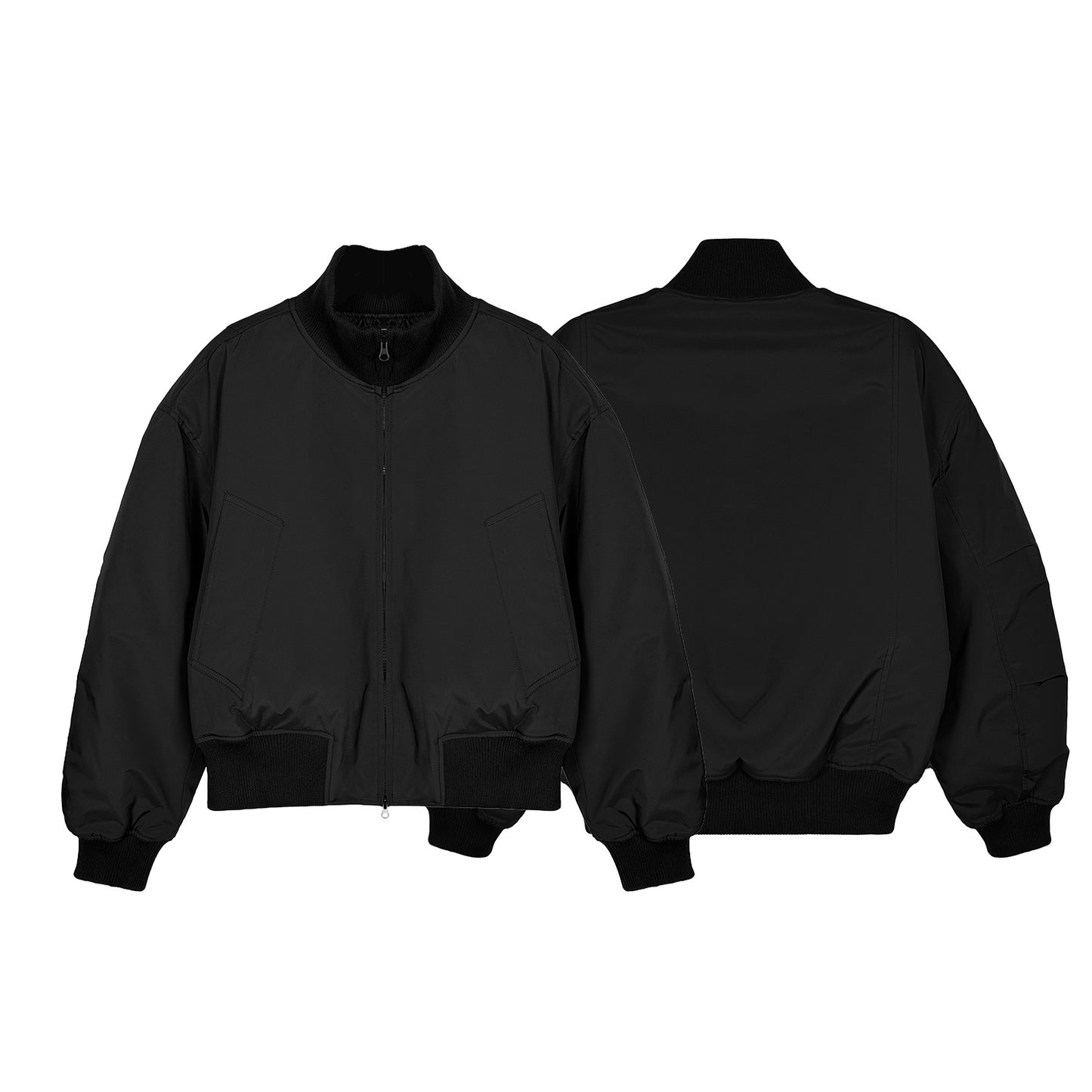 Mens Deconstructed Jacket Street Style Loose Casual Outerwear Multiple Pockets