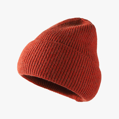 Unisex Knitted Beanie Hat for Winter and Autumn, Warm Outdoor Fashion Accessory