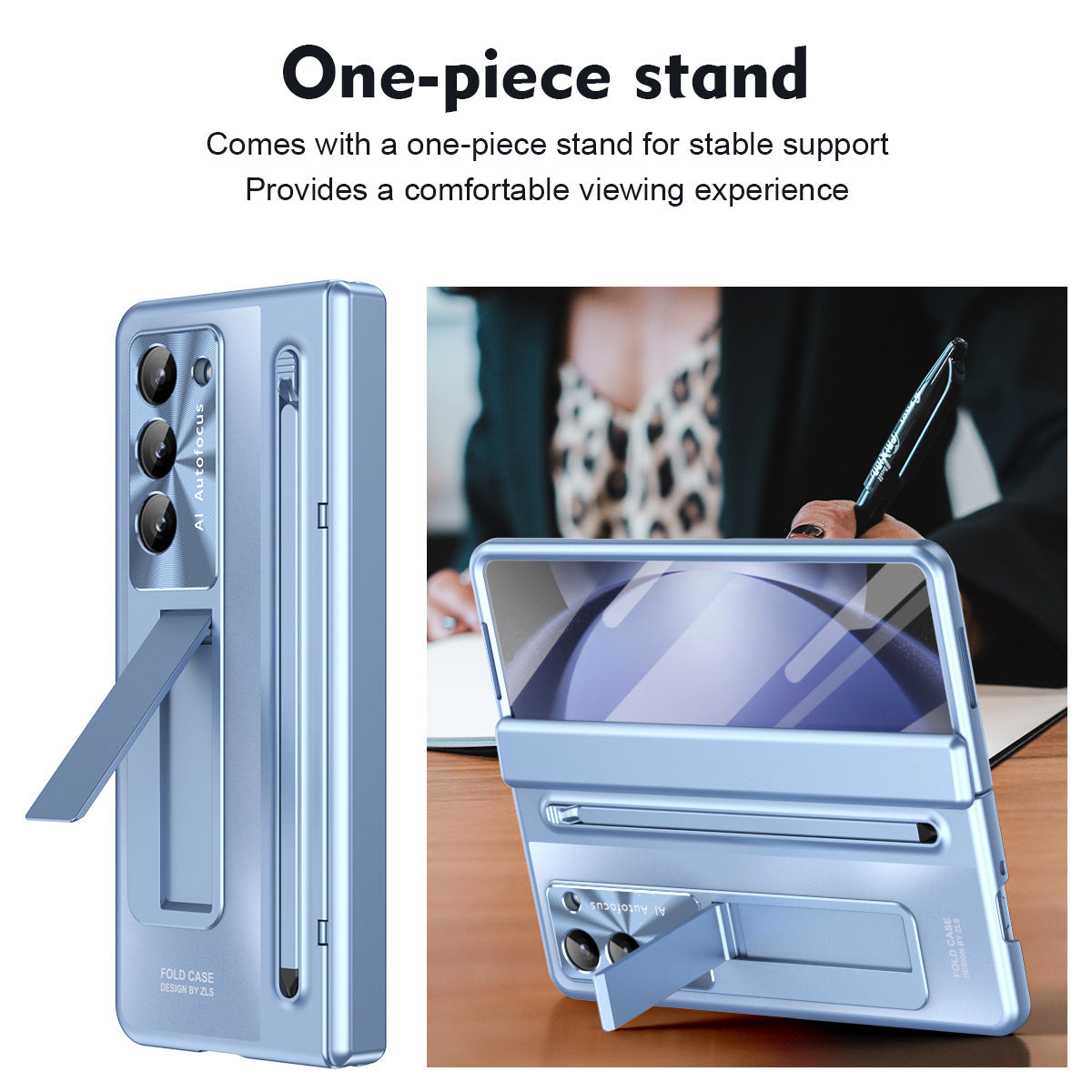 Full Cover Case - Anti-Fingerprint, Drop-Proof Design For Samsung Galaxy Z Fold 6 & 5