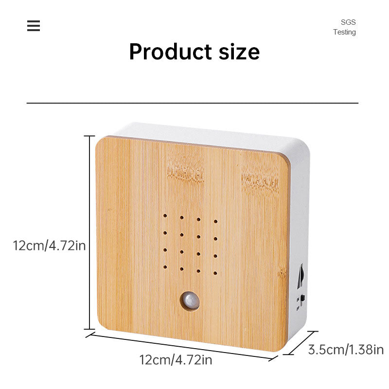 Wall Mount Mini Bird Sound Box Natural Chirping Effects Motion Detection Sensor