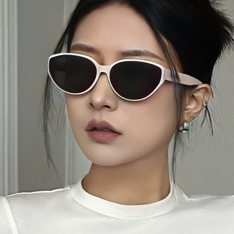 Women's Cat's Eye Sunglasses UV Protection Small Frame Stylish Durable Lightweight