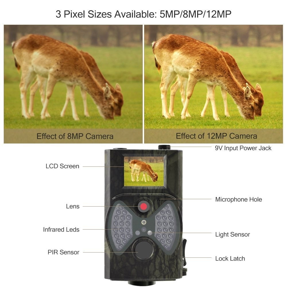 Wildlife Trail Camera HC300A HD Motion Detection Infrared Night Surveillance