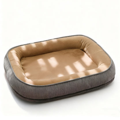 All-Season Removable Washable Pet Dog House Durable Semi-Enclosed Cat Shelter