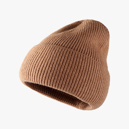 Unisex Knitted Beanie Hat for Winter and Autumn, Warm Outdoor Fashion Accessory