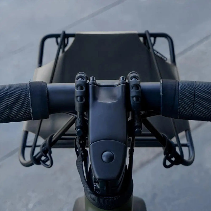 Robust Folding Front Bike Rack Basket Secure Carrier for Mountain Bike Storage